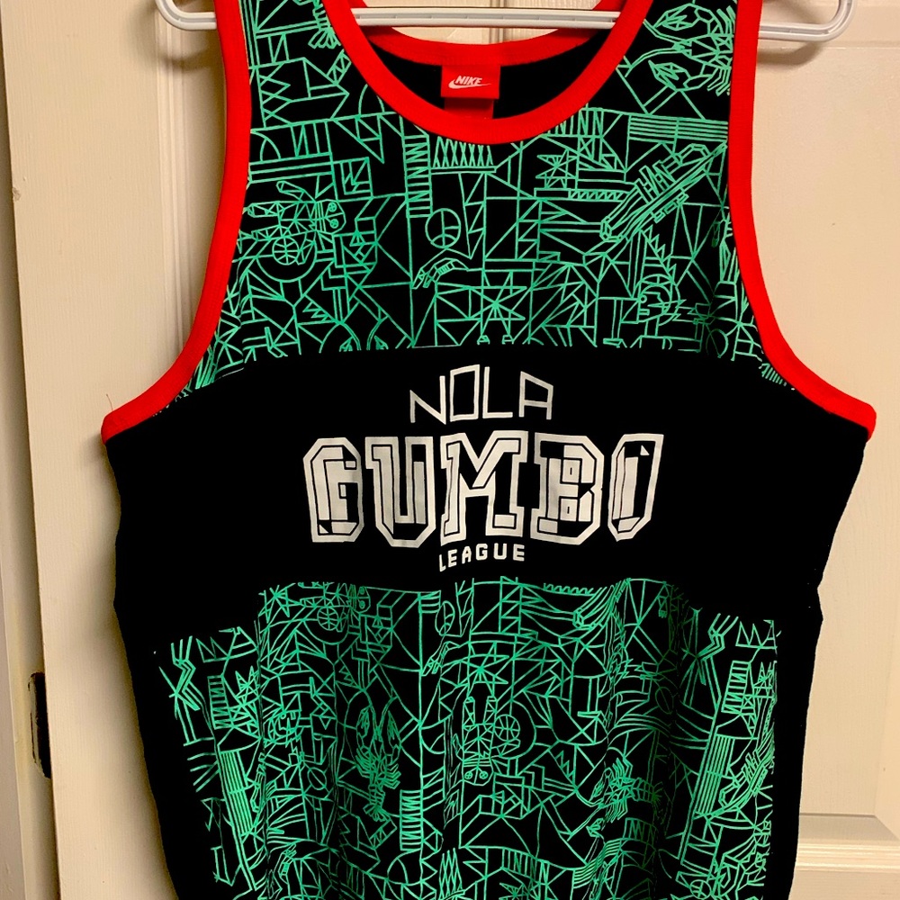 Nike NOLA Gumbo League Tank-Top Glows In The Dark!